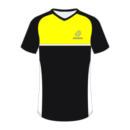 Volleyball Jersey – Yellow & Black Edition